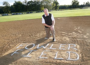 Steve Fowler, Director of Recreation of the Town of Parma, was recognized for his accomplishments by having Recreation Field #4 on the town hall campus named Fowler Field. About 300 people attended the ceremony which featured many words of acclamation from location dignitaries and other awards.