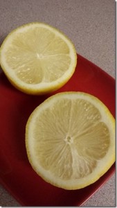 Jim's fresh lemons.
