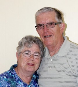 Peter and Nancy Neidrauer are being recognized for their decades of working together to benefit the Churchville-Riga community. Provided photo.