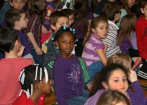 Students wore purple in support of Epilepsy Awareness.
