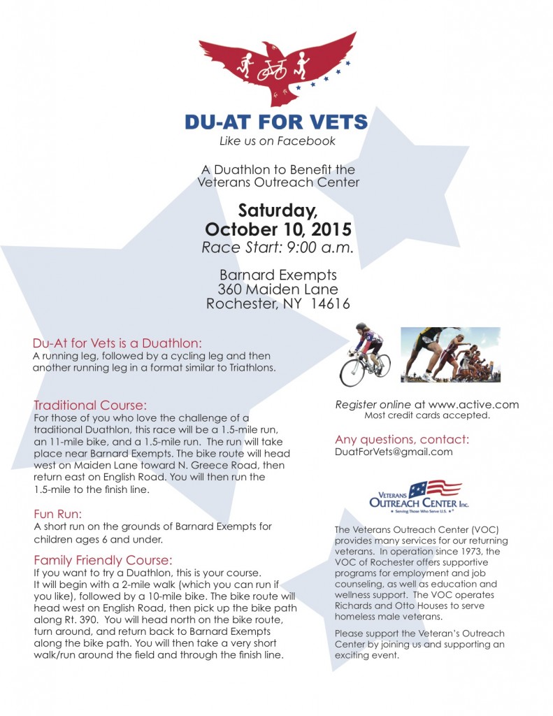 Duathlon for Veterans Outreach Center