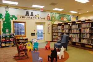 The move to the present Ogden Farmers’ Library located in the Ogden Community Center on Ogden Center Road permitted the creation of a spacious reading and learning area for youngsters.
