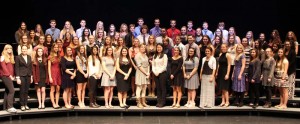 Churchville-Chili’s 2015 National Honor Society inductees. Provided photo