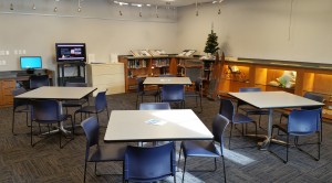 The new Seymour Library Local History Room provides local history organizations with a place to display items from their collections as well as a central location for local history books, space for presentations and lectures, and table space, a computer and scanner for those who would like to do research. G. Griffee photo