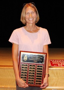 June Eichas, teaching assistant at Village Elementary School, was named the Hilton Central School District School-Related Professional of the Year. Provided photo