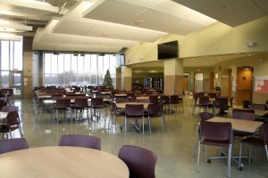The newly renovated dining hall at Holley Middle School/High School. Provided photo