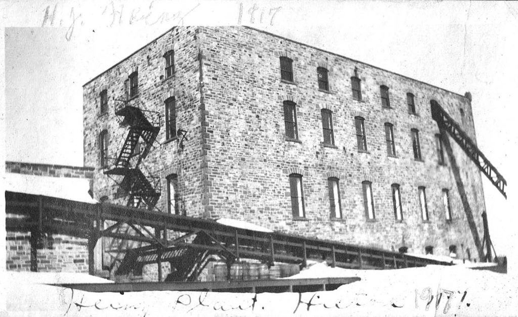 The Heinz plant, Hilton, 1917. 