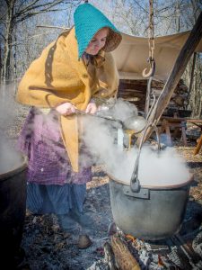 Simmering kettles over an open fire yield spring’s sweetest crop - maple syrup and sugar, March 18, 19, 25 and 26 at Genesee Country Village & Museum’s Maple Sugar Festival. Provided photo