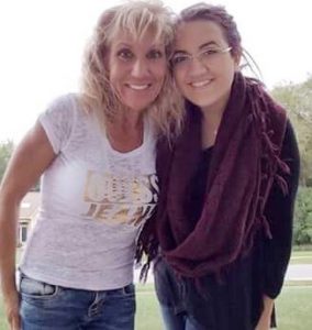 Carlee Hulsizer with her mom Carol Michelle. Provided photo