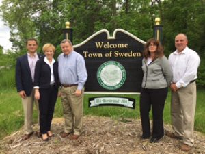Sweden Republican nominees (l-r): Supervisor Candidate Kevin G. Johnson, Councilperson Candidate Patricia Hayles, Councilperson Robert Muesebeck, Town Clerk Karen Sweeting and Justice Candidate Anthony Perry. Provided photo