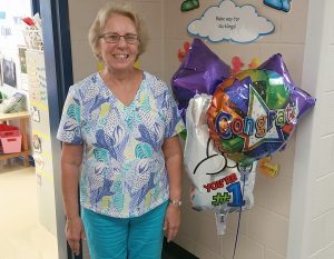 Barbara Richardson, a kindergarten teacher at Northwood Elementary School, was named this year’s Hilton Central School District Teacher of the Year. Provided photo