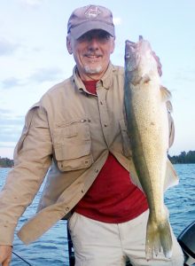 A nice Cape Vincent walleye. Who knew George Clooney was a walleye fisherman? Provided photo