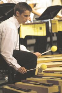 The Brockport Xylophone Ensemble will appear with the Brockport Brass Ensemble on Wednesday, November 1, at 7:30 p.m. at the Tower Fine Arts Center Mainstage at The College at Brockport. Provided photo