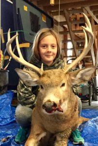 Shaye Angelo with a beautiful Missouri buck. Provided photo