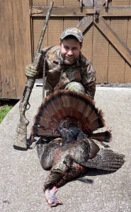 Drew Brown from LeRoy with a nice longbeard he harvested in New York last season. Provided photo