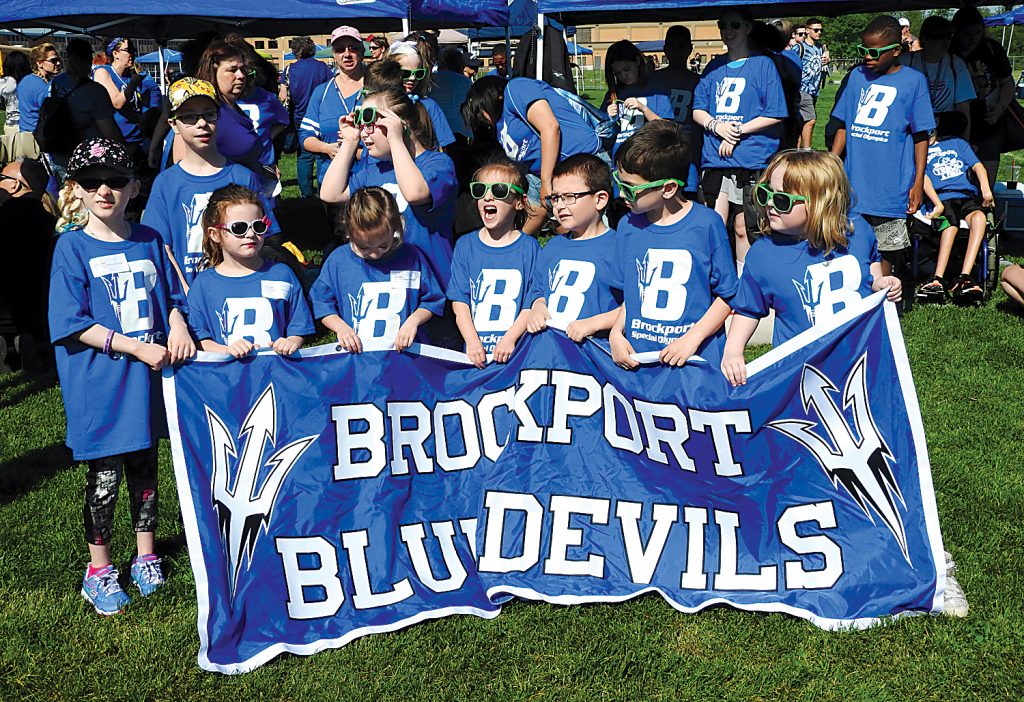 Brockport Elementary athletes.