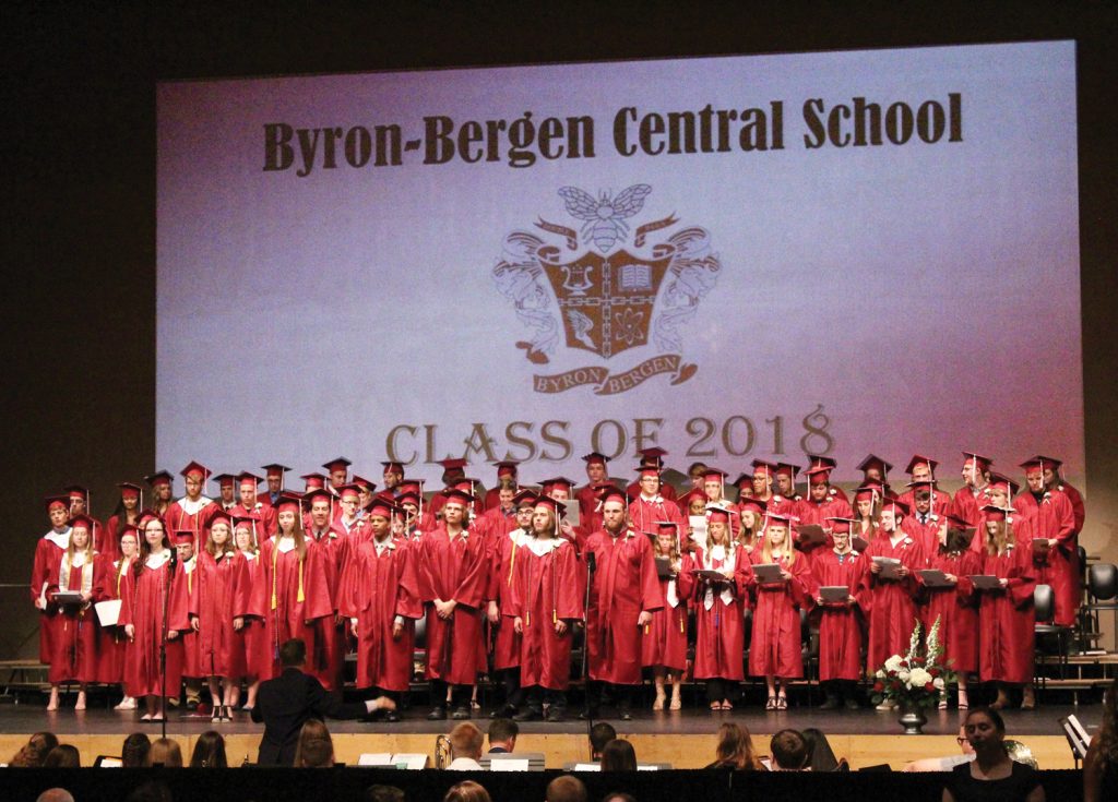 Byron-Bergen grads