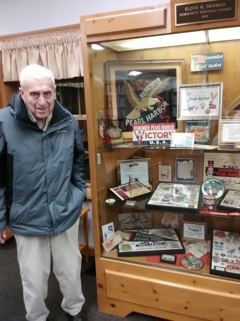 Pearl Harbor memorabilia on display at Newman Riga Library – Westside ...