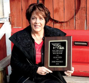 Singer Josie Waverly, of Hilton, was inducted into the NYS Country Music Hall of Fame in October.