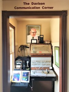 A new display this year contains memorabilia from the Ogden Telephone Company. 