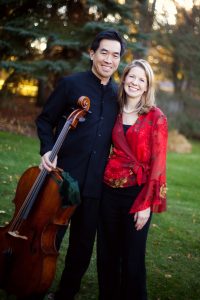The Ying-Freer Duo, featuring cellist David Ying and pianist Elinor Freer.
