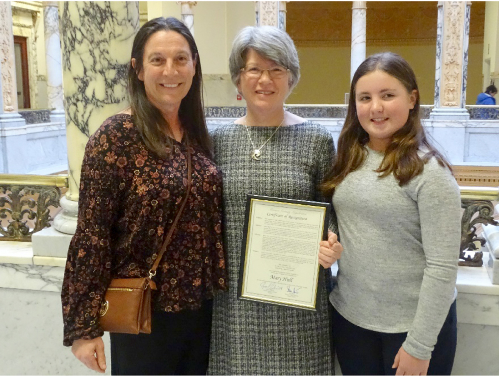 Photo of Churchville’s Mary Hull honored for more than 40 years of 4-H volunteerism