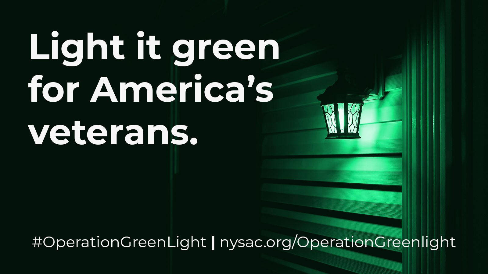 Supporting veterans with Operation Green Light Westside News Inc