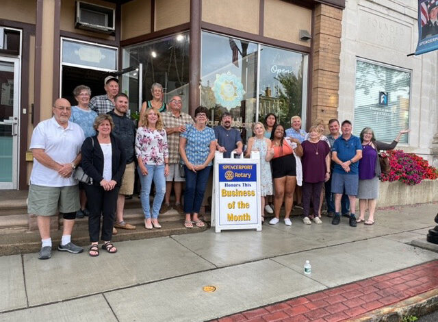 Spencerport Rotary Awards Business Of The Month For September